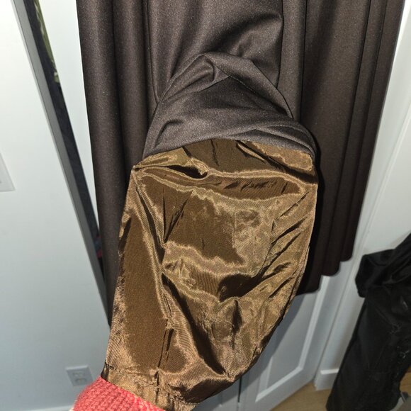 Beautiful vintage maxi skirt - chocolate brown - size M - Picture 3 of 8